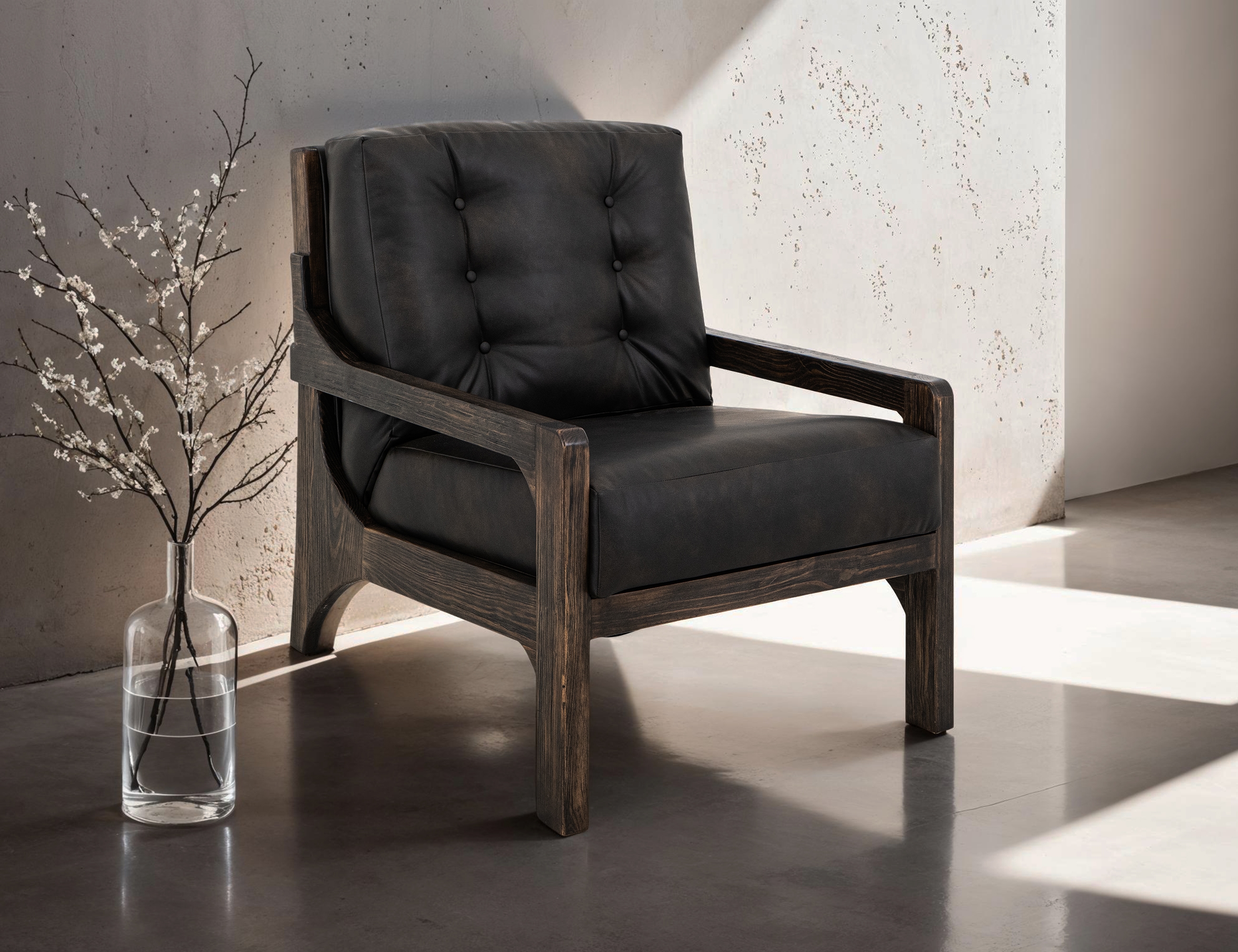 International Furniture Direct Balam Arm Chair