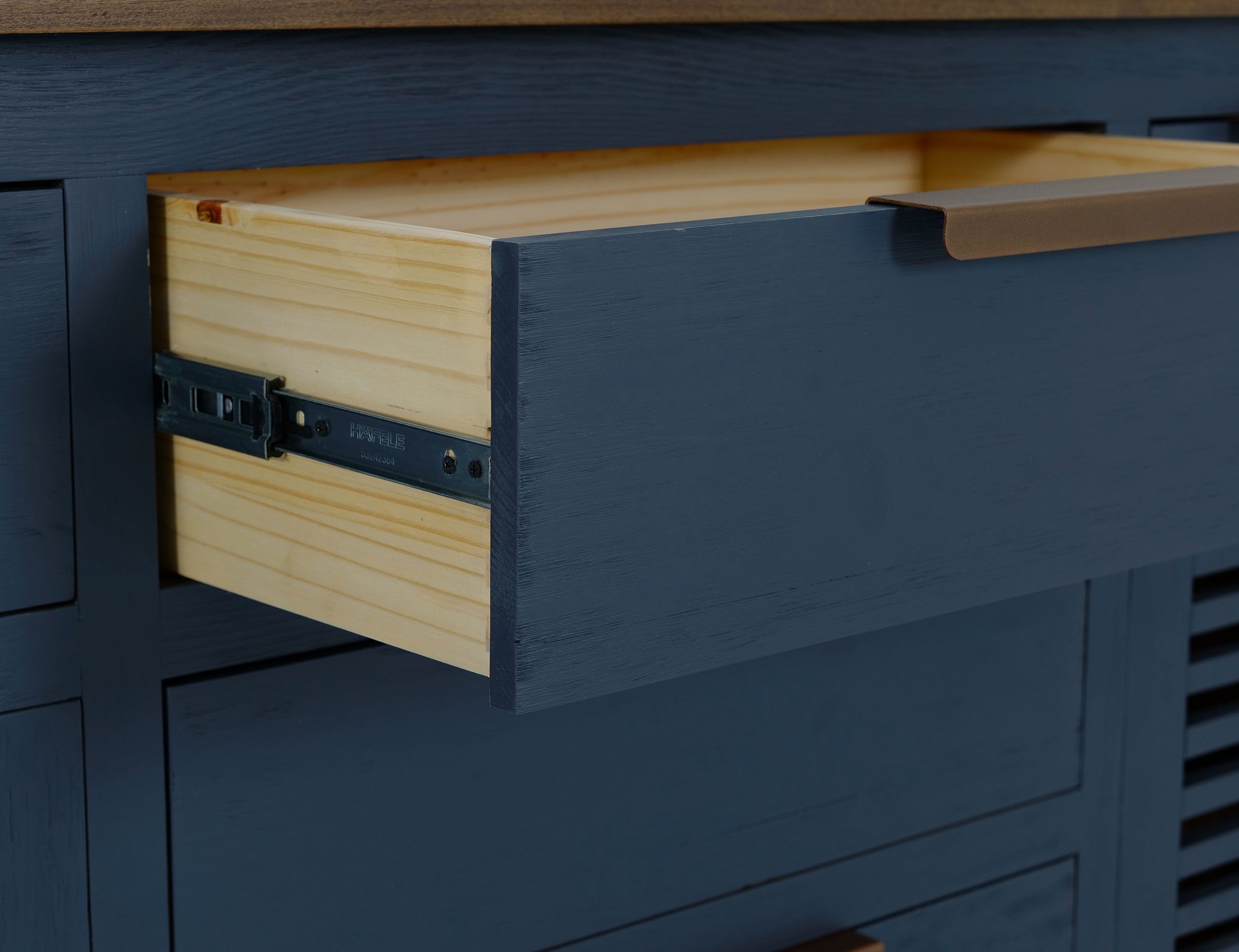 International Furniture Direct Bonfire 6-Drawer Buffet