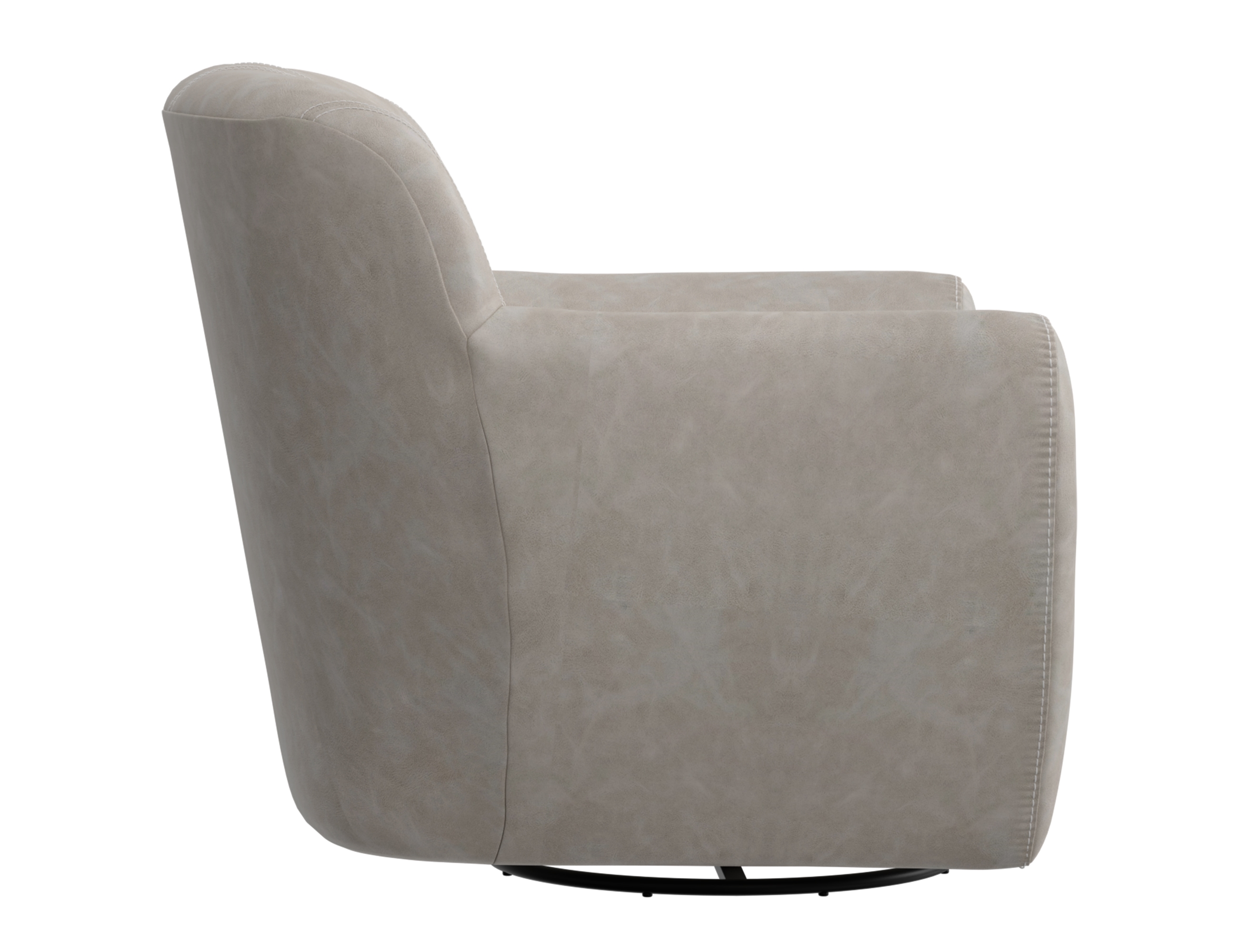 International Furniture Direct Tamesis Accent Chair with 360 Swivel