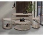 Direct Design Company Grecia Oval Sofa Table
