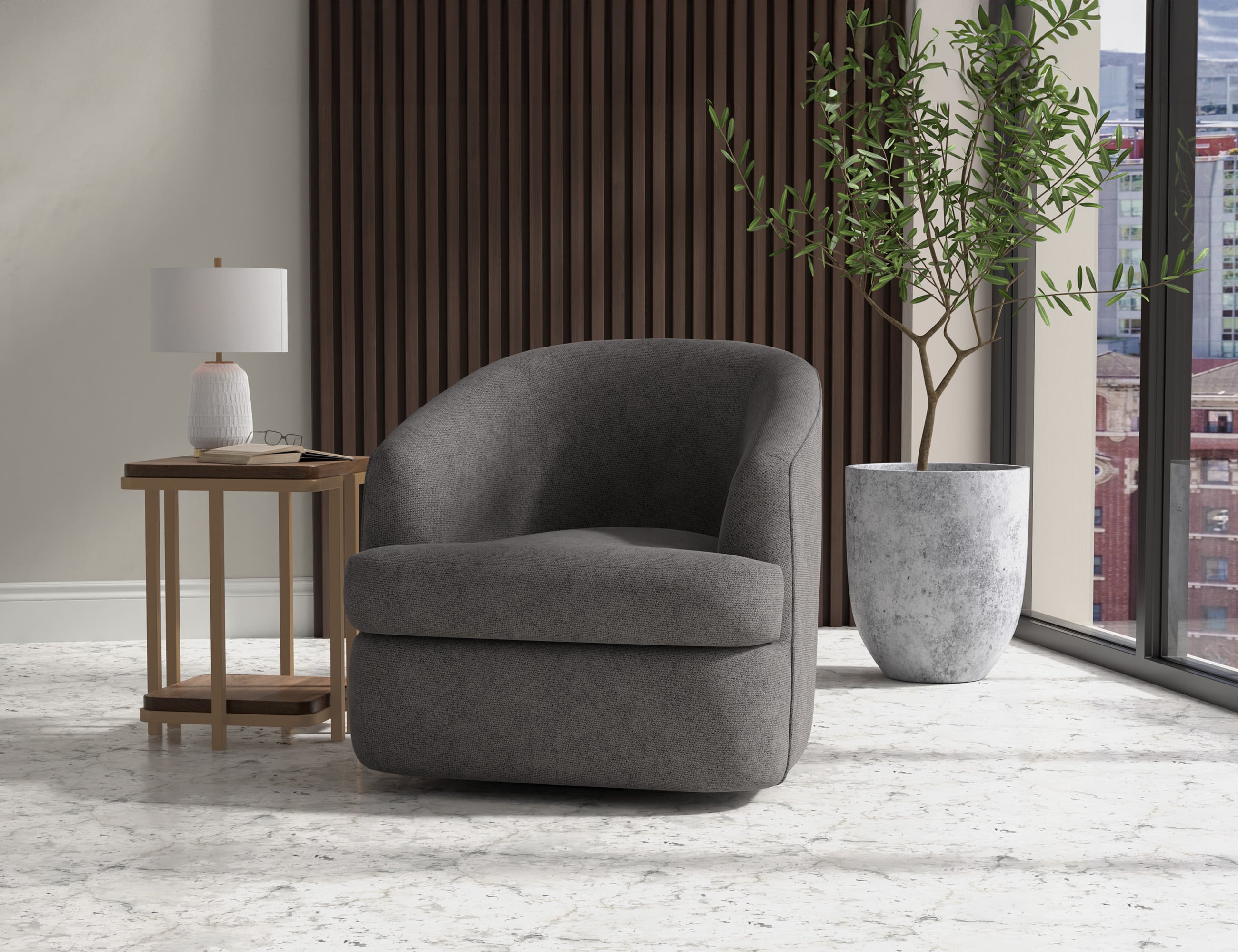 International Furniture Direct Tumbi Accent Chair
