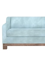 International Furniture Direct Samba Contemporary Sofa with Bench Cushion