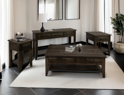 Transitional 4-Piece Occasional Set