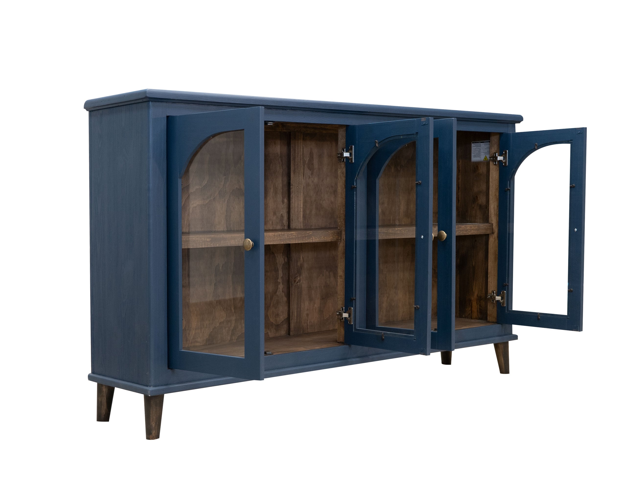 International Furniture Direct Genova 4-Door Console