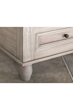 International Furniture Direct Tornado Cottage End Table with Single Drawer