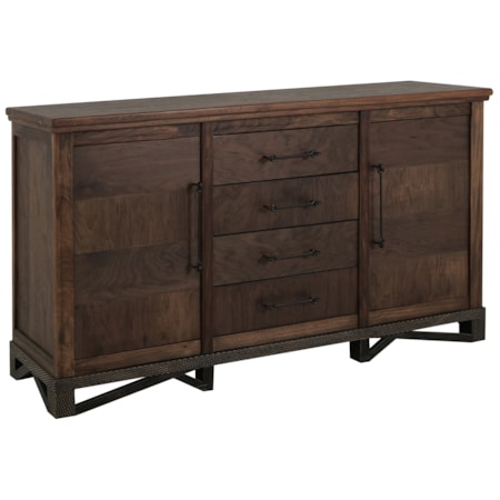 4-Drawer Console