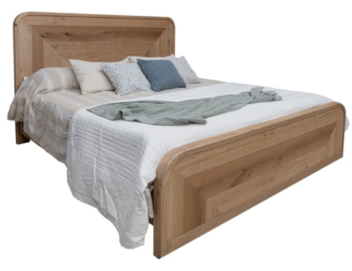 Coastal Queen Panel Bed