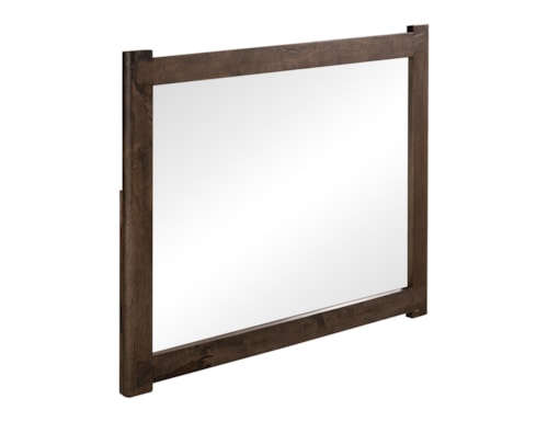 Mirror with Wood Frame