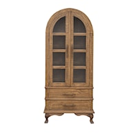 Traditional Cabinet with Glass Doors