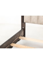 International Furniture Direct Mezquite Contemporary Upholstered Queen Bed