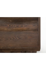 International Furniture Direct Dutton Farmhouse 1-Drawer Chairside Table with Open Shelf