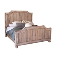 Rustic California King Bed