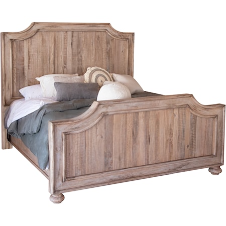 Rustic California King Bed