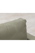 Loose pillow seat back