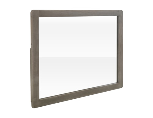 Transitional Rectangular Dresser Mirror
