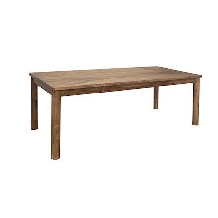 Solid Wood Rectangular Dining Table