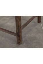 VFM Signature Olimpia Solid Wood Counter Stool