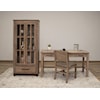 International Furniture Direct Natural Parota Cabinet