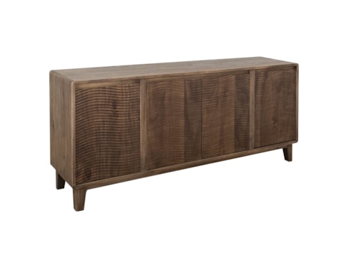 Contemporary 4-Door TV Stand