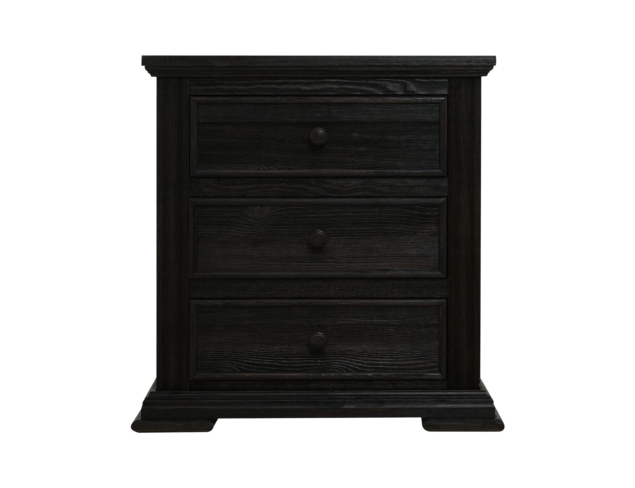 3-Drawer Nightstand