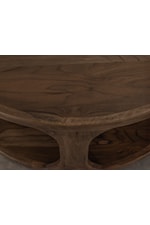 Made of sustainable mango wood and teak veneer