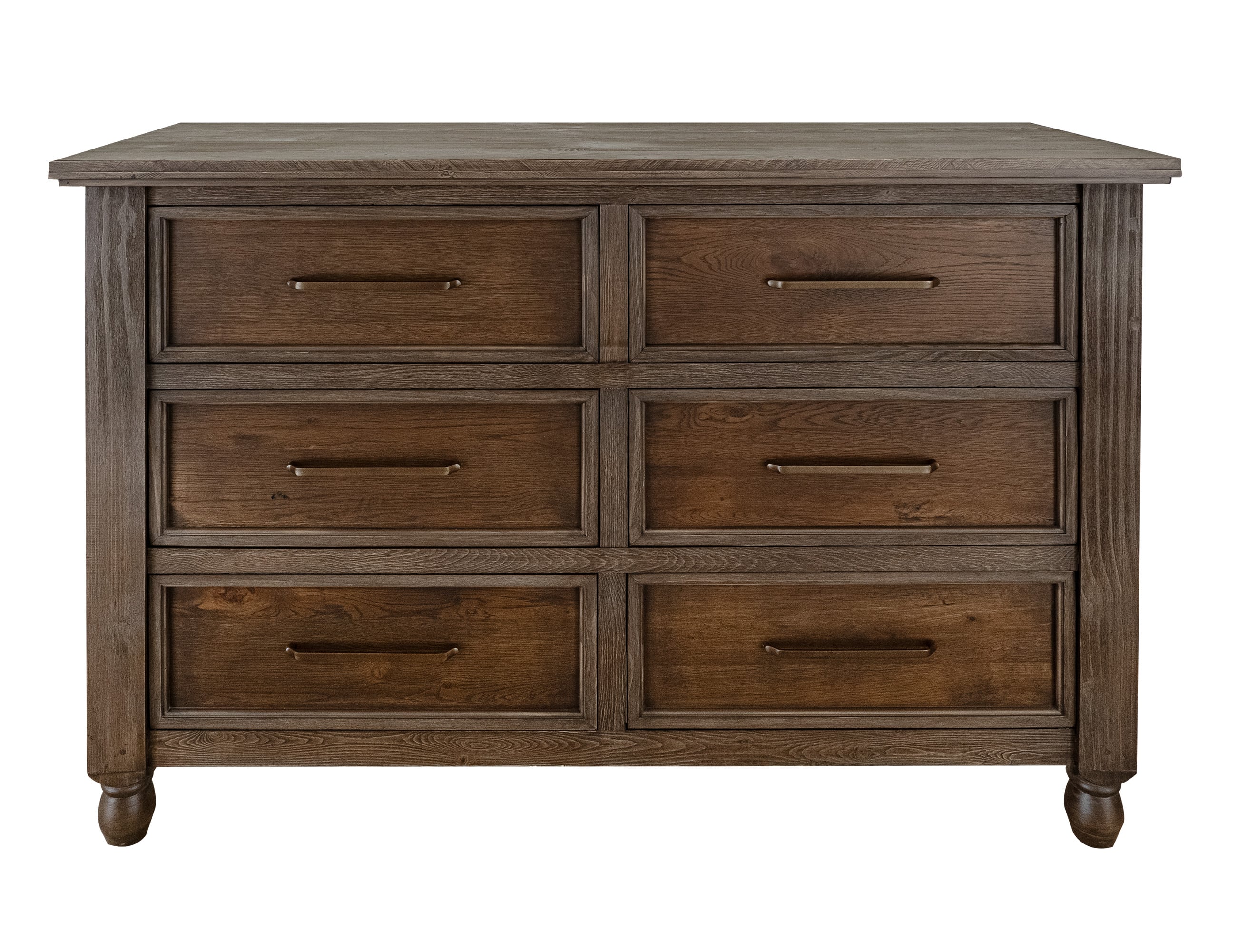 International Furniture Direct Tornado IFD4491DSR Cottage 6Drawer