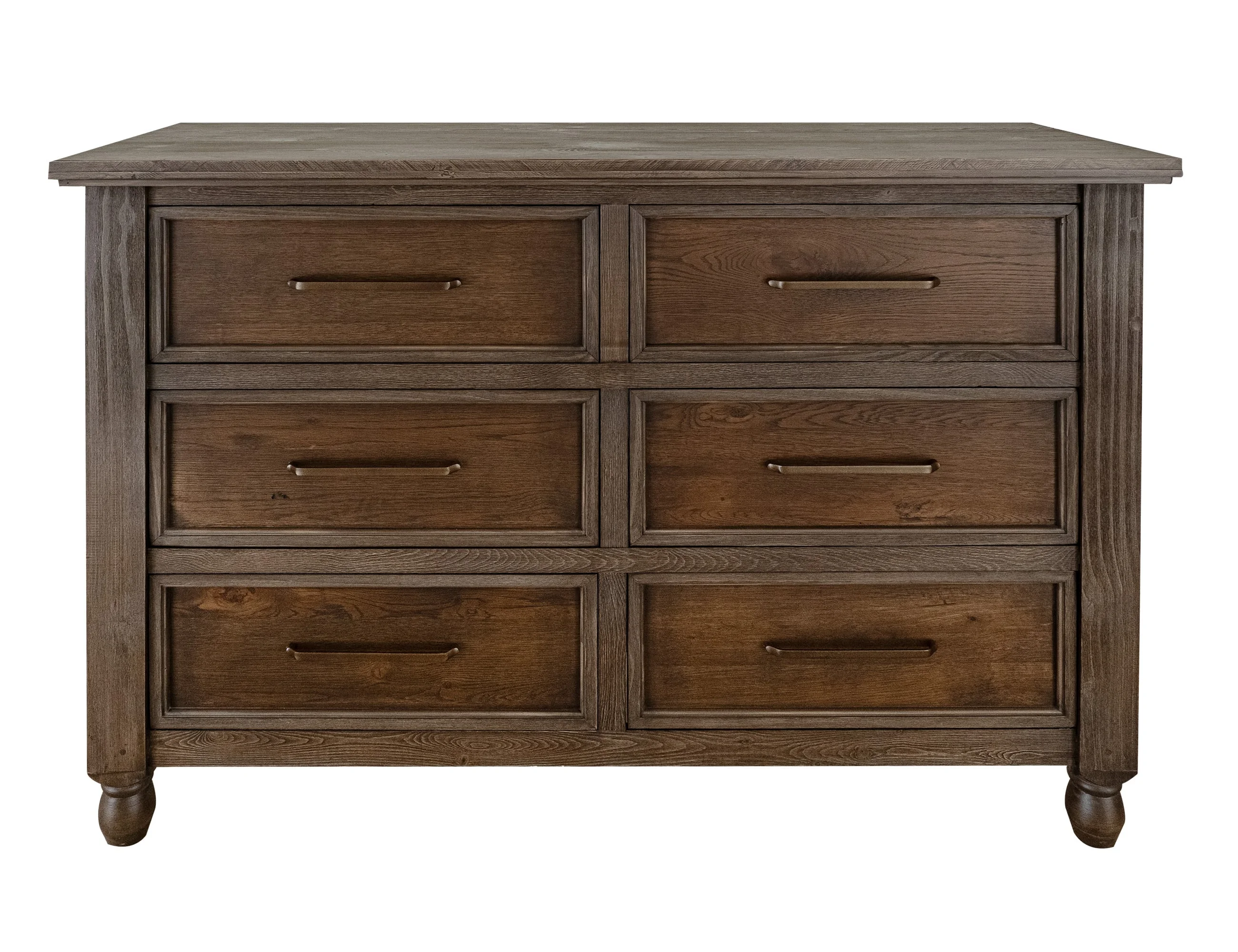 International Furniture Direct Tornado IFD4491DSR Cottage 6Drawer
