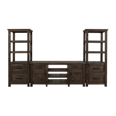 6-Drawer Wall Unit