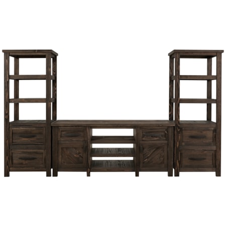 6-Drawer Wall Unit
