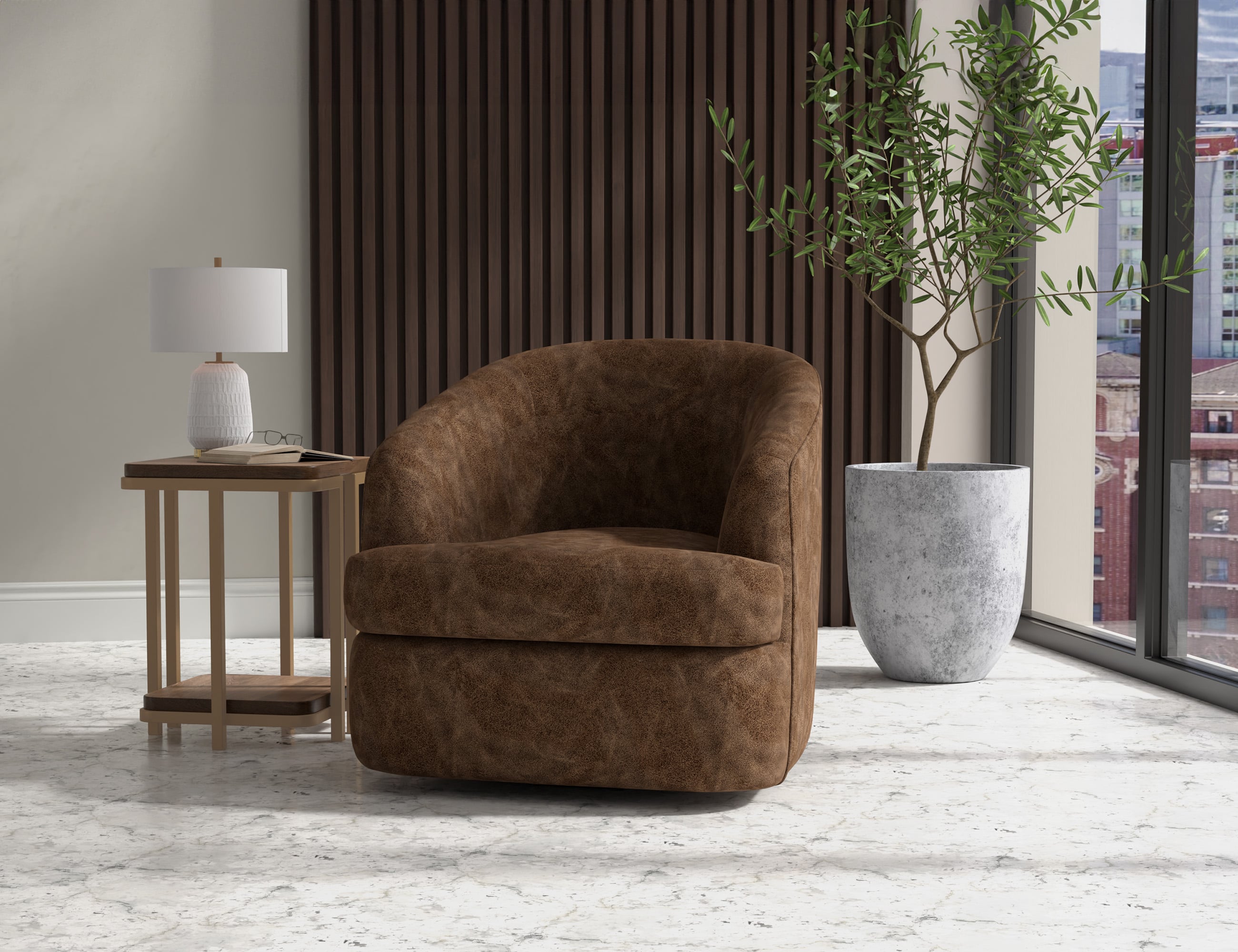 International Furniture Direct Tumbi Accent Chair