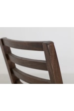 International Furniture Direct Walnut Transitional Dining Chair