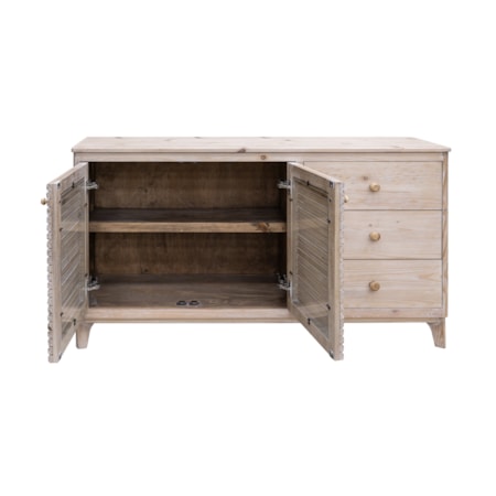 3-Drawer Console