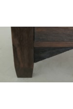 International Furniture Direct Town Modern Rustic 4-Piece Occasional Set