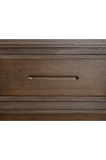 International Furniture Direct Tornado Cottage 4-Drawer Chest with Steel Slides