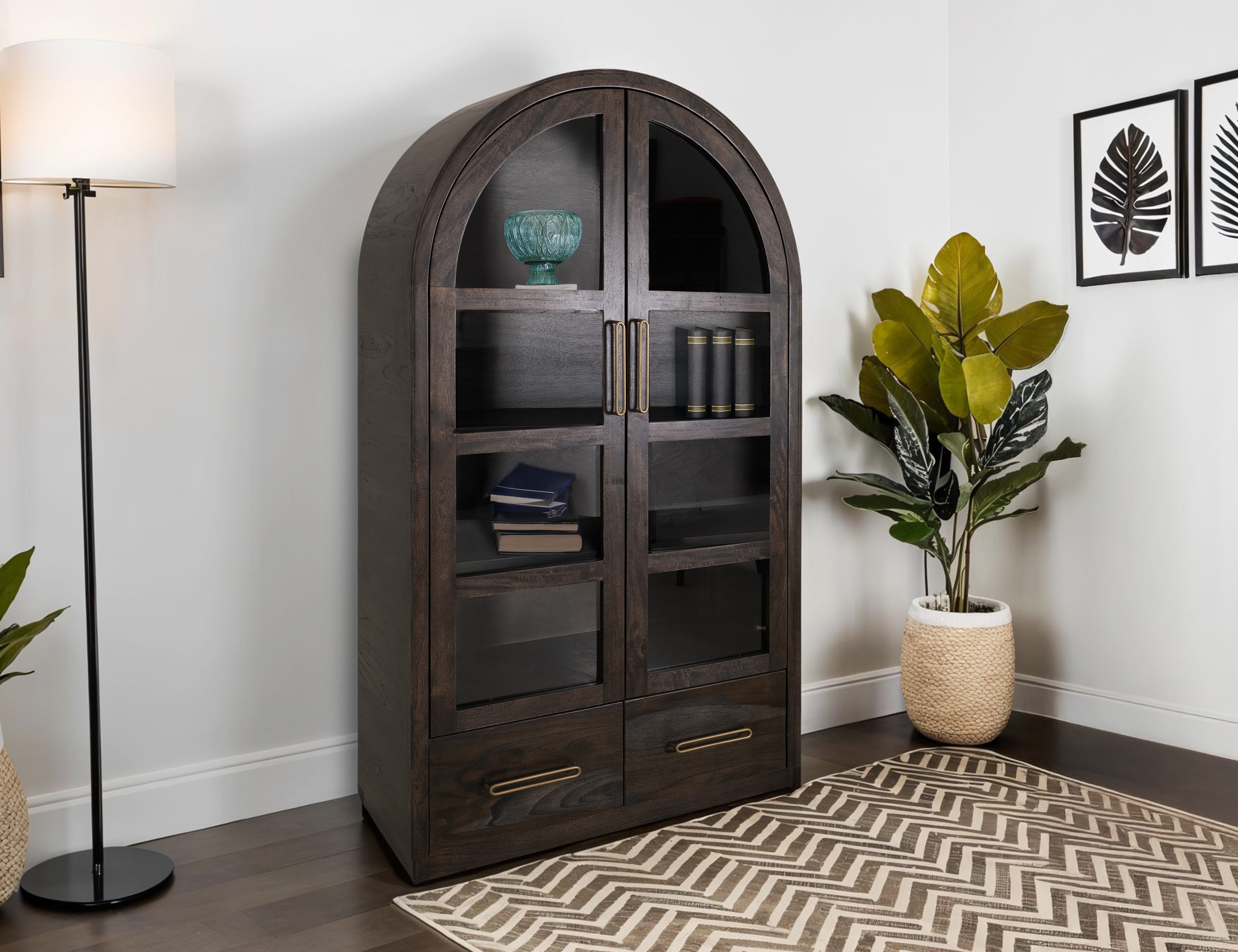Arched Storage Cabinet