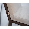 IFD International Furniture Direct Natural Parota Upholstered Chair