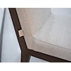 International Furniture Direct Natural Parota Upholstered Chair