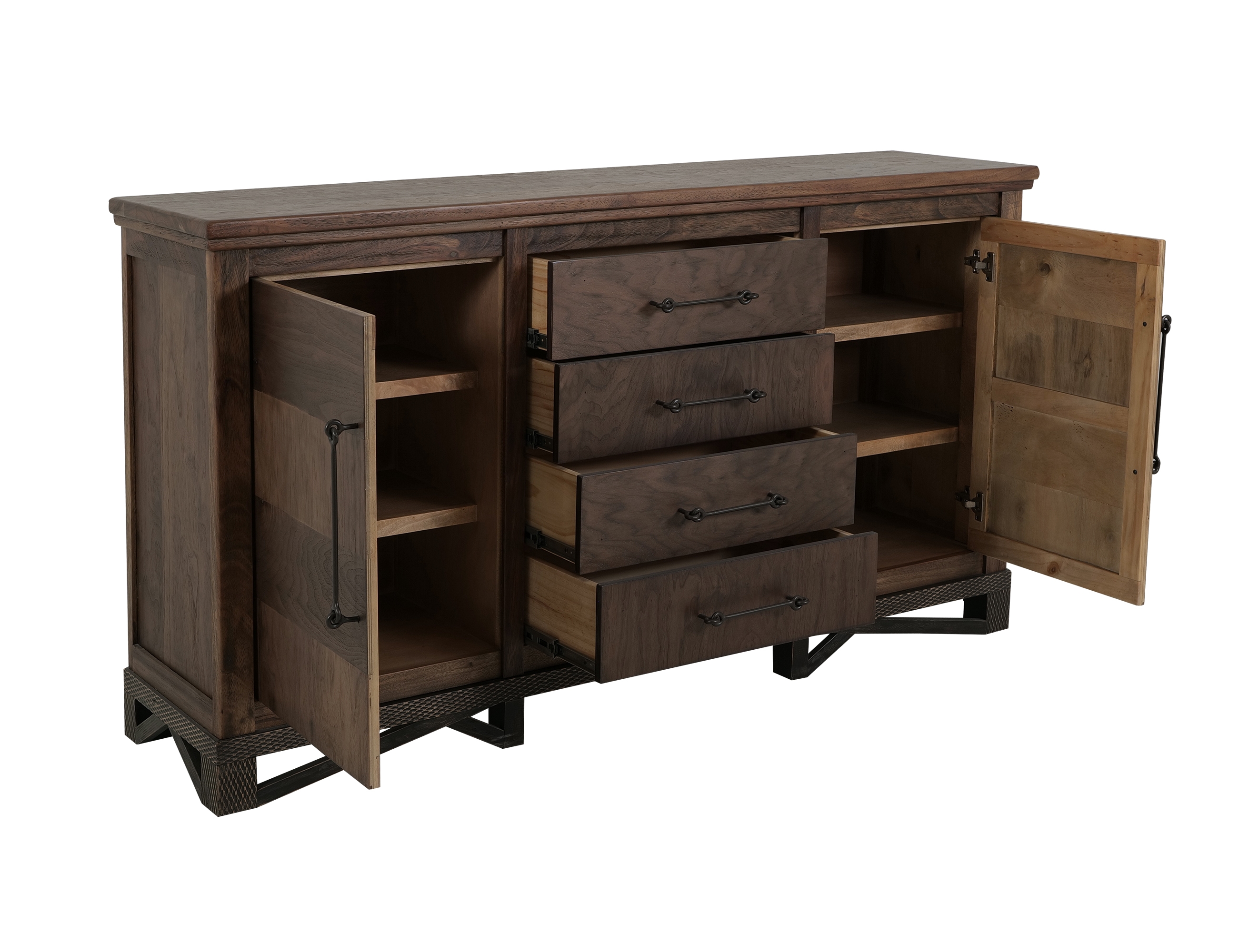 4-Drawer Console