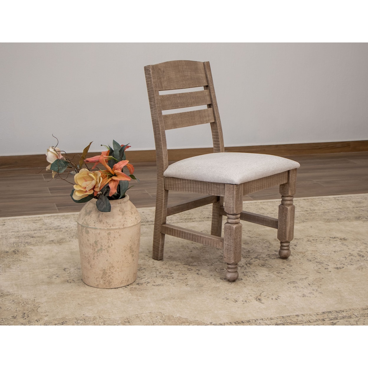 International Furniture Direct Natural Stone Chair