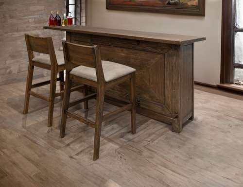 Transitional 3-Piece Bar Set
