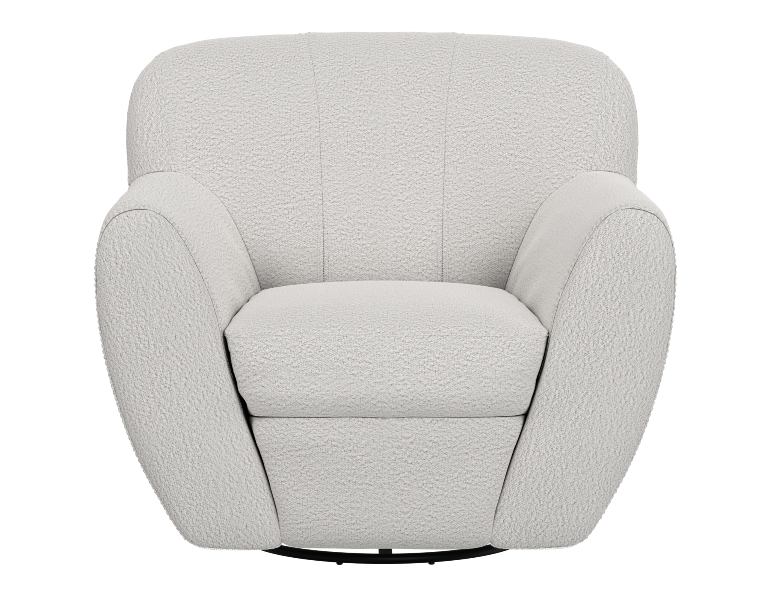 International Furniture Direct Tamesis Accent Chair with 360 Swivel