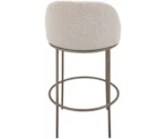 Direct Design Company Snow 30" Upholstered Bar Stool