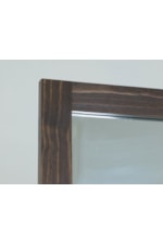 International Furniture Direct Town Rustic Modern Dresser Mirror