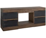 Direct Design Company Tuxedo 4-Drawer Fireplace TV Stand