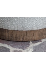 International Furniture Direct Suomi Contemporary Loveseat with Accent Pillows