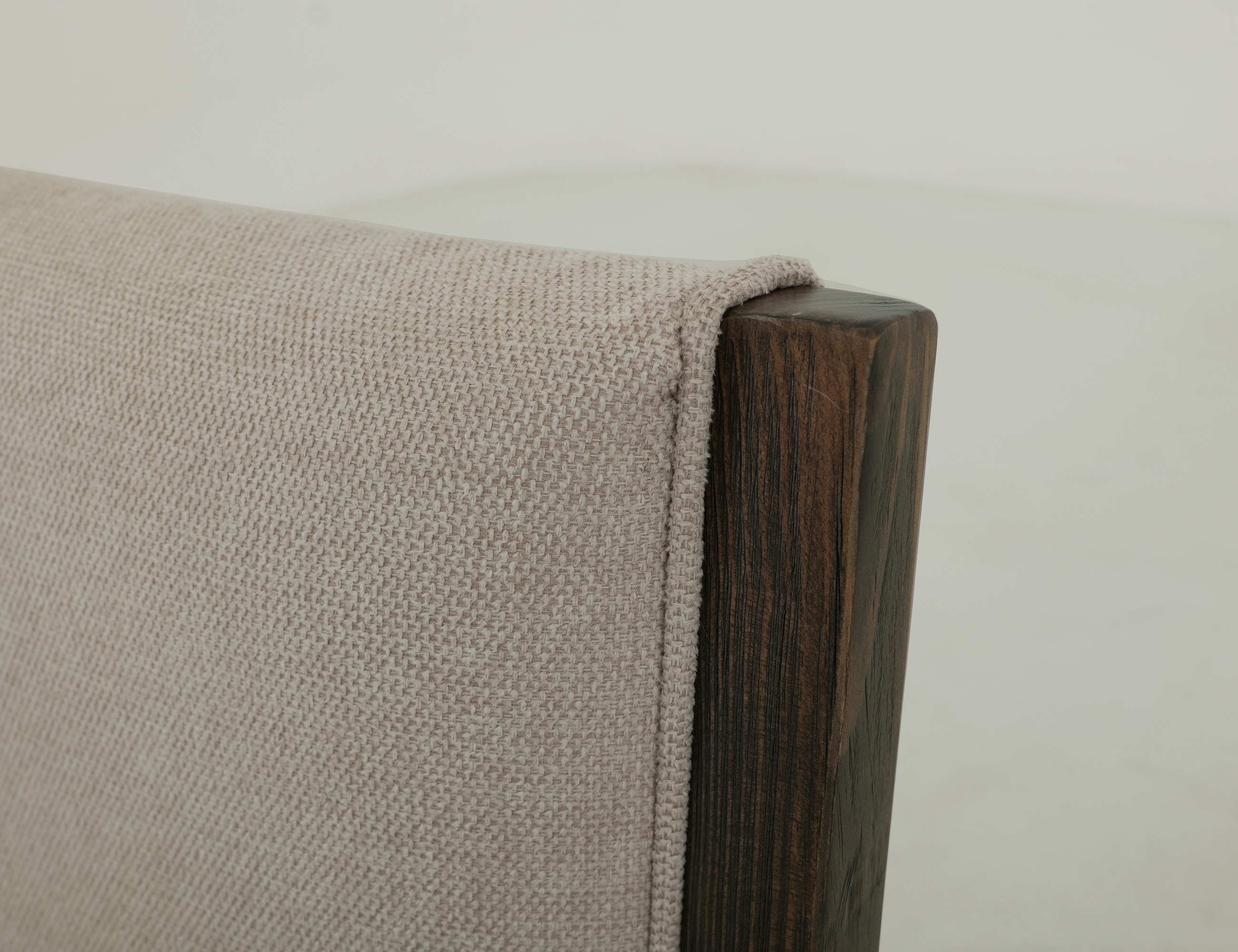 International Furniture Direct Black Verona Upholstered Dining Arm Chair