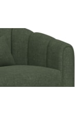 International Furniture Direct Viera Contemporary Swivel Glider Armchair