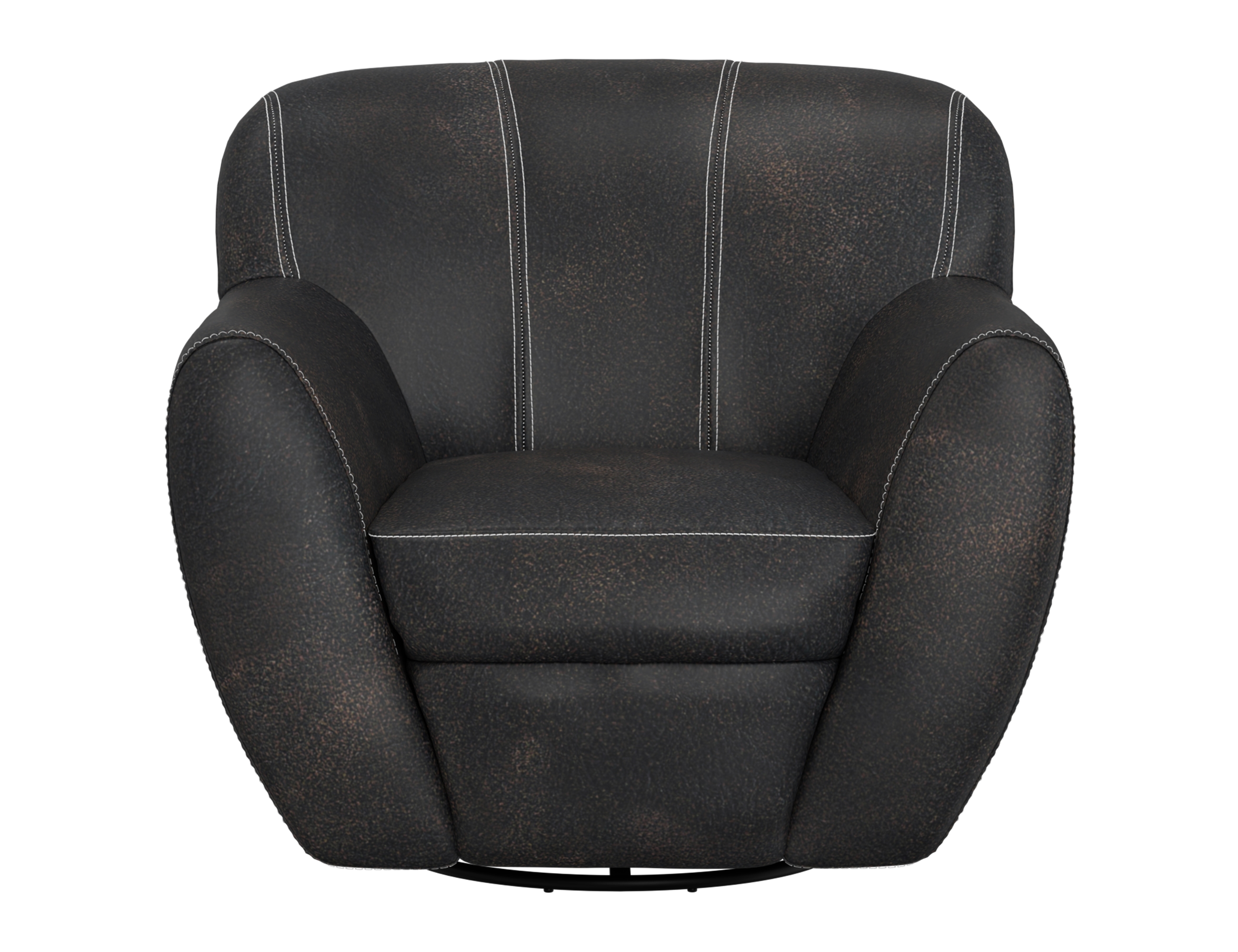 International Furniture Direct Tamesis Accent Chair with 360 Swivel