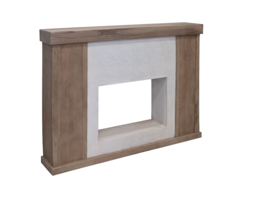 Transitional Fireplace Mantel