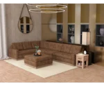 Direct Design Company Georgia Upholstered Ottoman